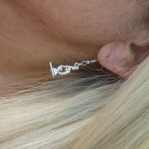 🔥LAST PAIR🔥 Microscope Drop Earrings